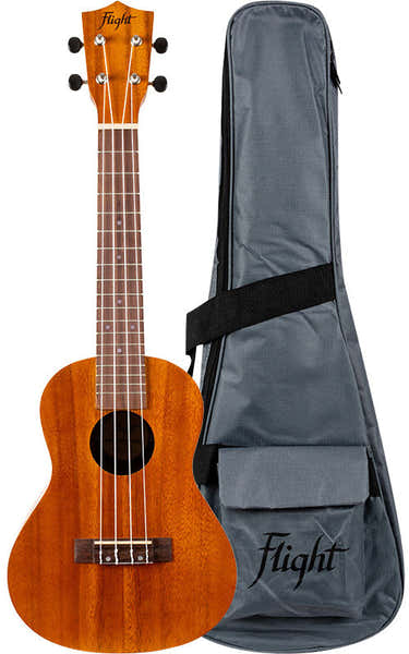 Flight NUC250 Concert Ukulele - Acacia -