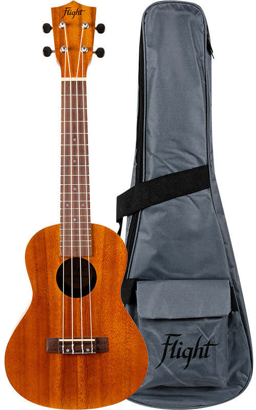 NUC250 Concert Ukulele - Acacia