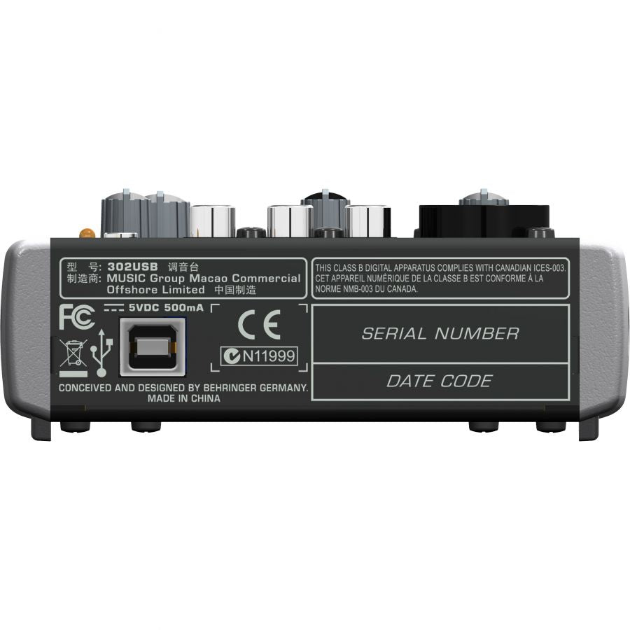 Xenyx 302USB Mengpaneel