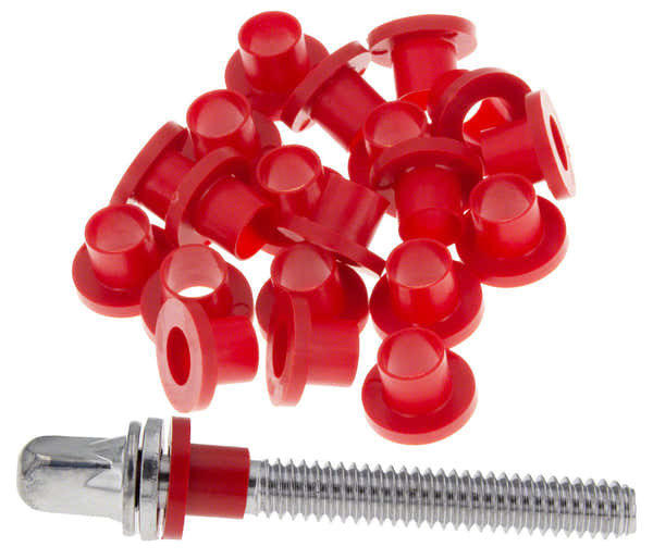 Danmar TRW20R Rondelles Nylon Pour Tirants Rouge (X20)